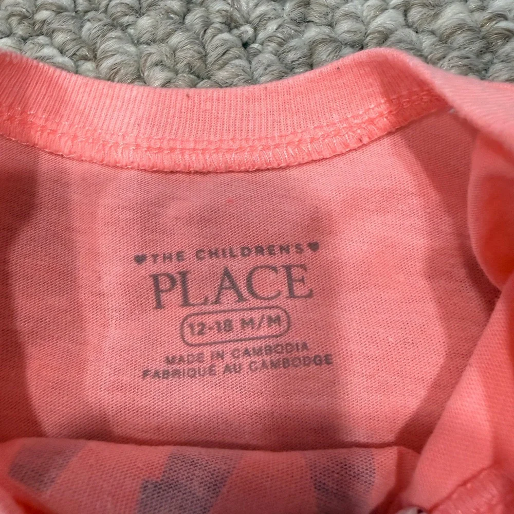 The Childrens Place Toddler Girls Long Sleeve Tops‎ Bundle Size 12-18 Months